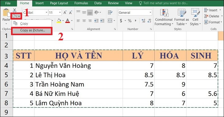 Học tin học văn phòng tại Thanh Hóa Đôi lúc trong quá trình học tập và làm việc bạn muốn thuận tiện chuyển đổi thông tin từ Excel sang Word