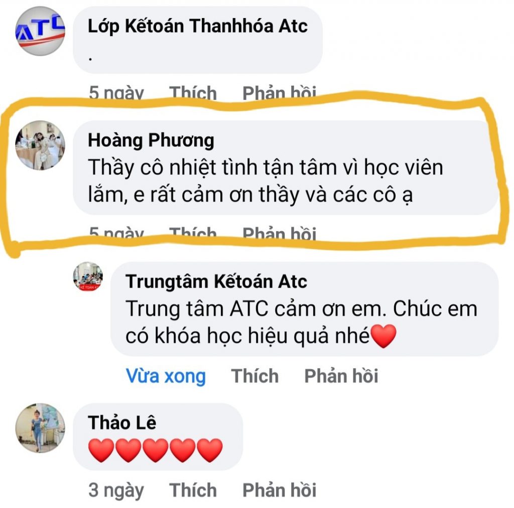 trung tam ke toan o thanh hoa SÁNG NAY THẦY CÔ ATC VUI QUÁ, GIẢNG HĂNG SAY TUYỆT VỜI HƠN...VÌ ĐỌC FEEDBACK CỦA HỌC VIÊN