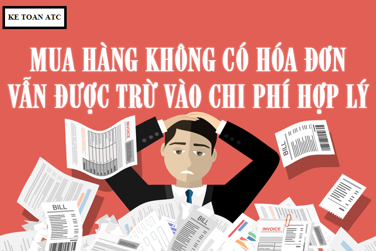 Học kế toán ở Thanh Hóa Như đã hứa hôm nay, trung tâm ATC sẽ cập nhật thêm thông tinvề cách xử lý chi phí mua vào không có hóa đơn nhé!