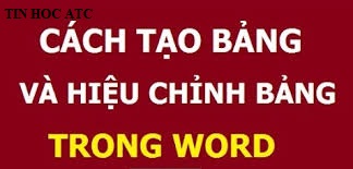 Học tin học văn phòng tại thanh hóa Tạo bảng biểu là một trong những thao tác thường xuyên của nhân viên văn phòng cũng như những người làm