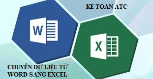 Học tin học cấp tốc ở thanh hóa Bạn cần copy dữ liệu từ word sang excel mà không muốn thay đổi định dạng?Hãy theo dõi bài viết dưới