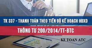 Học kế toán cấp tốc tại thanh hóa Tài khoản 337 là gì? Nguyên tắc hạch toán như thế nào? Hôm nay kế toán ATC xin thông tin đến bạn về chủ