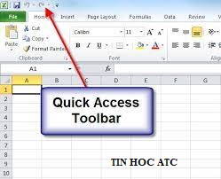 Hoc tin hoc tai thanh hoa Trong Quick Access Toolbar có chứa nhiều nút tắt để truy cập nhật tuy nhiên khi bạn muốn tạo thêm nút tắt nhưng
