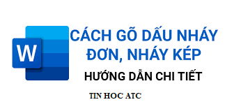 Hoc tin hoc van phong o Thanh Hoa Máy tính của bạn gặp lỗi nhấn một lần nháy kép nhưng ra hai lần nháy, trường hợp này chúng ta sẽ xử