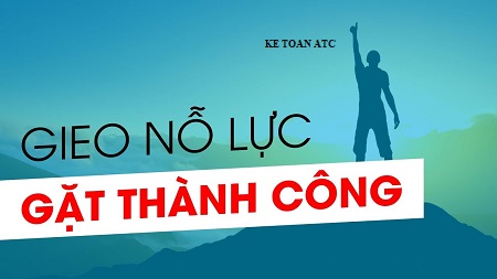 Học kế toán cấp tốc ở thanh hóa QUY LUẬT HẠT GIỐNGBạn chỉ có thể thu hoạch khi đã cày bừa, bón phân, nhổ cỏ và tưới nước, đợi ngày hạt giống