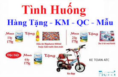 Hoc ke toan tai thanh hoa Bán hàng khuyến mãi không kèm điều kiện được hạch toán như thế nào? Các bạn kế toán hãy cùng tham khảo