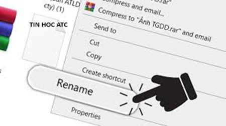 Hoc tin hoc o thanh hoa Bài viết hôm nay tin học ATC xin chia sẽ cách đổi tên file hàng loạt theo danh sách thứ tự nhanh chóng,mời các bạn