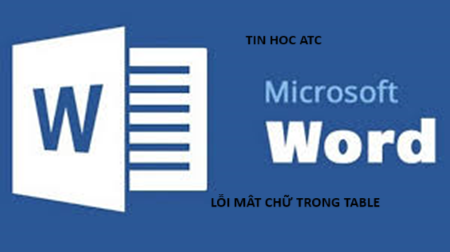 Trung tâm tin học tại thanh hóa Nếu chữ trong bảng ở file word của bạn bị mất chữ? Bạn hãy thử làm một trong những cách sau nhé!