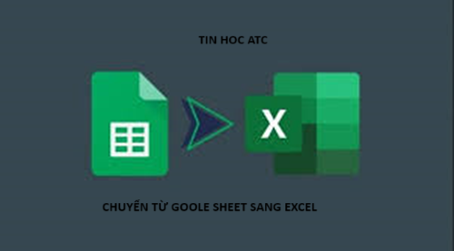 Trung tam tin hoc tai thanh hoa Bạn muốn copy từ google sheet sang excel vẫn giữa nguyên định dạng, tin học ATC sẽ mách bạn cách làm