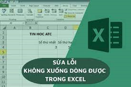 Trung tam tin hoc tai thanh hoa Nếu excel của bạn không xuống dòng được, bạn hãy tham khảo bài viết sau đây để biết cách sửa nhé!