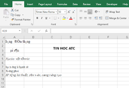 Hoc tin hoc cap toc tai thanh hoa Nếu file excel bị mã hóa thì cách sửa như thế nào? Mời bạn tham khảo bài viết sau nhé!