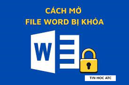 Trung tam tin hoc tai thanh hoa File word bị khóa không in được thì phải làm sao? Bài viết sau đây tin học ATC xin chia sẽ cách sửa cho