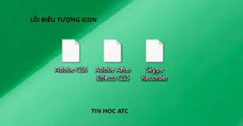 Trung tam tin hoc tai thanh hoa Lỗi biểu tượng icon cũng là lỗi thường gặp khi sử dụng máy tính, vậy cách sửa lỗi này như thế nào? Mời