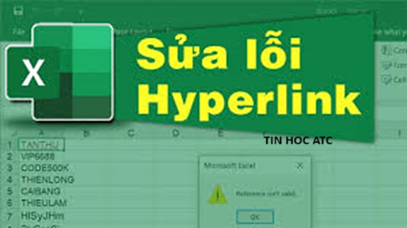 Trung tâm tin học tại thanh hóa Làm sao dể fix lỗi không link được các sheet trong excel? Tin học ATC xin chia sẽ trong bài viết