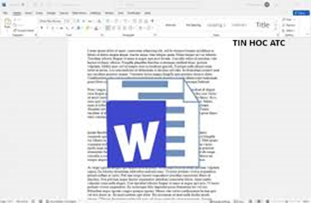 Trung tâm tin học tại thanh hóa Khi chèn ảnh vào word, làm sao để không bị nhảy chữ? Tin học ATC xin chia sẽ cách làm trong bài viết