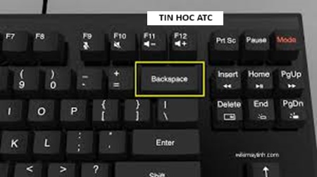 Hoc tin hoc van phong o Thanh Hoa Nguyên nhân tại sao Backspace chỉ xóa được 1 ký tự? Khắc phục thế nào? Mời bạn tham khảo bài viết