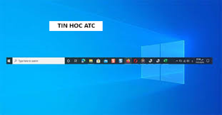 Hoc tin hoc van phong o Thanh Hoa Bạn đang gặp tình trạng thanh taskbar không ẩn khi fullscreen, tin học ATC xin mách bạn cách làm sau: