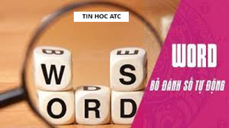 Hoc tin hoc van phong o Thanh Hoa Muốn tắt tính năng tự động đánh số đầu dòng trong word thì làm thế nào? Nếu bạn chưa tìm được câu trả lời