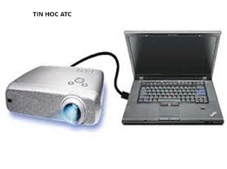 Lop tin hoc van phong o Thanh Hoa Làm thế nào để kết nối laptop với máy chiếu? Tin học ATC xin chia sẽ đến bạn đọc cách làm trong