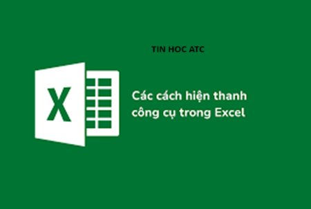 Hoc tin hoc van phong o Thanh Hoa Nếu bạn đang băn khoăn và đau đầu vì bị ẩn thanh công cụ? Tin học ATC có giải pháp dành cho bạn đây: