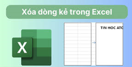 Hoc tin hoc thuc hanh o thanh hoa Bạn đã biết cách xóa những dòng kẻ của ô trong excel chưa? Bài viết sau đây tin học ATC xin chia sẽ