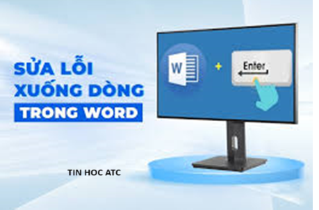 Trung tam tin hoc tai thanh hoa Bạn đang loay hoay tìm cách xử lý lỗi xuống dòng trong word, tin học ATC xin chia sẽ đến bạn đọc cách