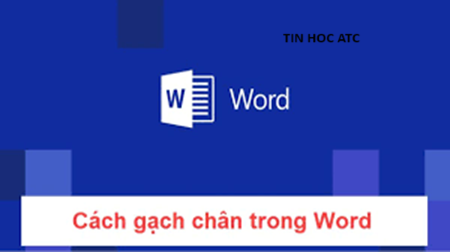 Hoc tin hoc thuc hanh o thanh hoa Bạn muốn gạch chân dưới những từ quan trọng? Tin học ATC xin gợi ý một số cách sau nhé!Gạch