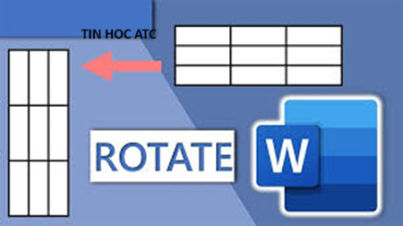 Hoc tin hoc tai thanh hoa Xin chào các bạn, bài viết sau đây tin học ATC xin chia sẽ đến bạn về cách xoay bảng trong word cực dễ làm,