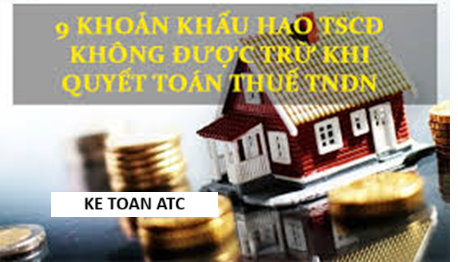 Trung tâm kế toán tại thanh hóa Những trường hợp nào chi phí khấu hao bị loại khi quyết toán thuế? Mời bạn tham khảo bài viết sau đây nhé!