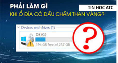 Hoc tin hoc van phong o Thanh Hoa Nếu máy tính của bạn đang gặp lỗi ổ đĩa D bị chấm than thì hãy tham khảo ngay bài viết sau đây để biết