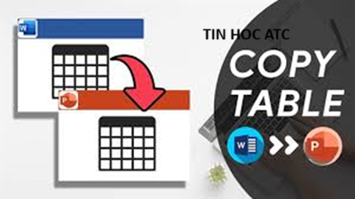 Hoc tin hoc o thanh hoa Muốn sao chép bảng từ word sang powerpoint, bạn hãy thử làm theo cách sau nhé!Bước 1:Trước tiên bạn bôi đen