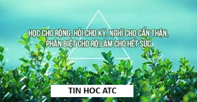 Trung tâm tin học tại thanh hóa Học tập không phải là dồn ép tất cả mọi thứ vào trong đầu, mà là biết cách chọn lọc, tiếp thu vừa đủ để hiểu