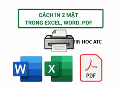 Hoc tin hoc thuc hanh tai thanh hoa Đối với word, excel và PDF cách in hai mặt như thế nào? Mời bạn tham khảo bài viết sau đây để có câu trả