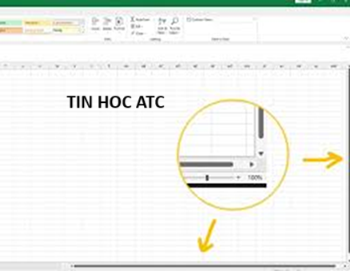 Hoc tin hoc thuc hanh o thanh hoa Thanh scroll giúp người dùng dễ dàng làm việc, vậy cách để hiển thị thanh scroll trong excel như thế nào?