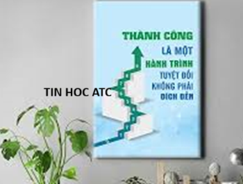 Học tin học cấp tốc ở thanh hóa Bạn không bắt buộc phải thành công ngay từ đầu, bởi thành công không phải là đích đến mà là một hành