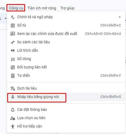 Trung tâm tin học ở thanh hóa Nhập văn bản bằng giọng nói trên Google Docs là cách giúp bạn soạn thảo nội dung nhanh hơn mà không cần gõ