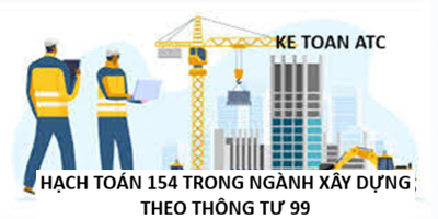 Hoc ke toan thuc hanh tai thanh hoa Trong ngành xây dựng, việc hạch toán và phân bổ Tài khoản 154 – Chi phí sản xuất, kinh doanh dở dang