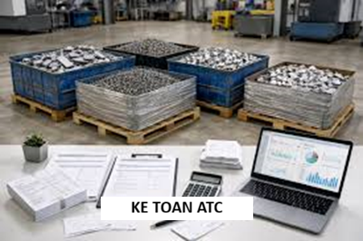 Hoc ke toan thuc te o thanh hoa Phế liệu thu hồi không chỉ xuất hiện tại các doanh nghiệp sản xuất mà còn phát sinh ở nhiều loại
