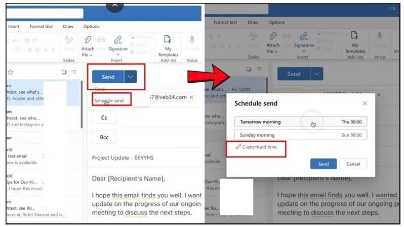 Trung tam tin hoc tai thanh hoa Trong quá trình làm việc, không phải lúc nào bạn cũng muốn email được gửi ngay sau khi nhấn nút