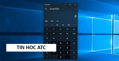 Học tin học ở thanh hóa Máy tính bỏ túi (Calculator) là công cụ quen thuộc giúp người dùng xử lý nhanh các phép tính từ đơn giản đến phức