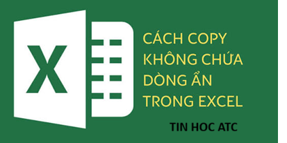 Hoc tin hoc thuc hanh o thanh hoa Khi làm việc với các bảng tính Excel dung lượng lớn, việc ẩn (Hide) bớt các dòng hoặc cột chưa cần thiết